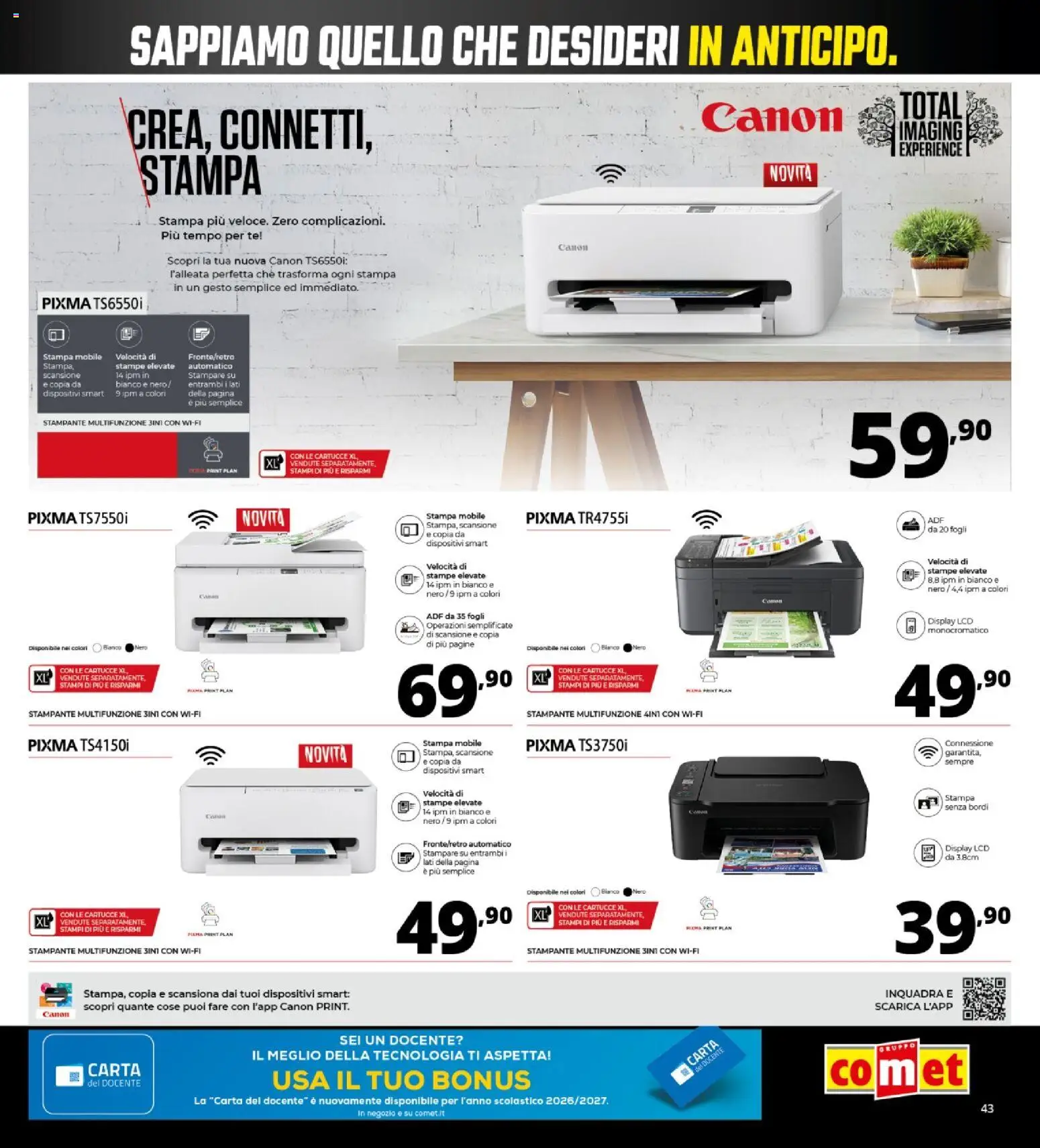 Anteprima dell'opuscolo Comet Black Friday dal negozio Comet valido da 29/10/2026