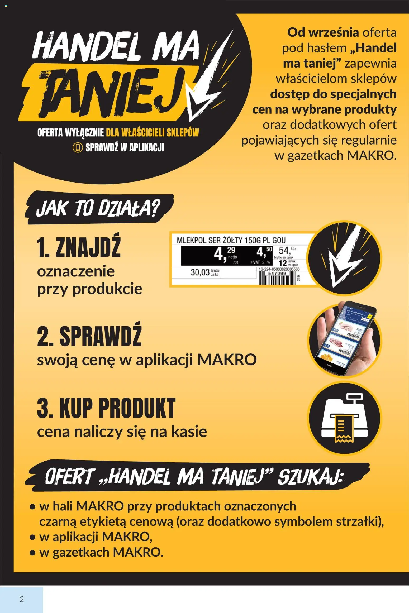 Pogląd gazetki "Makro gazetka" ze sklepu Makro ważnej od 01.09.2026