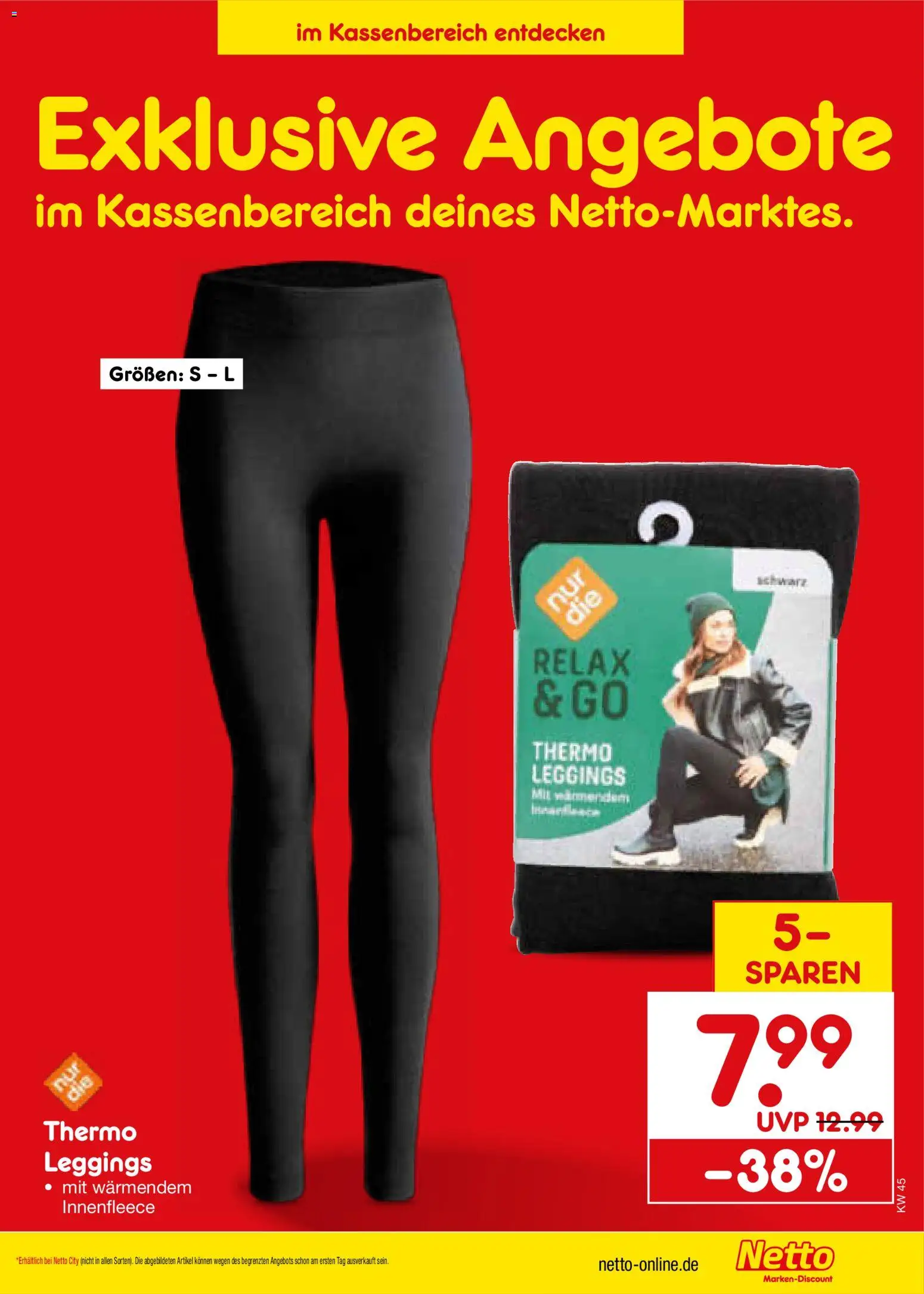 Vorschau von dem Prospekt des Geschäftes Netto Marken-Discount, gültig ab dem 02.11.2026 - Leggings