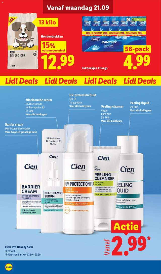 Nieuwe Lidl folder vanaf 21-09