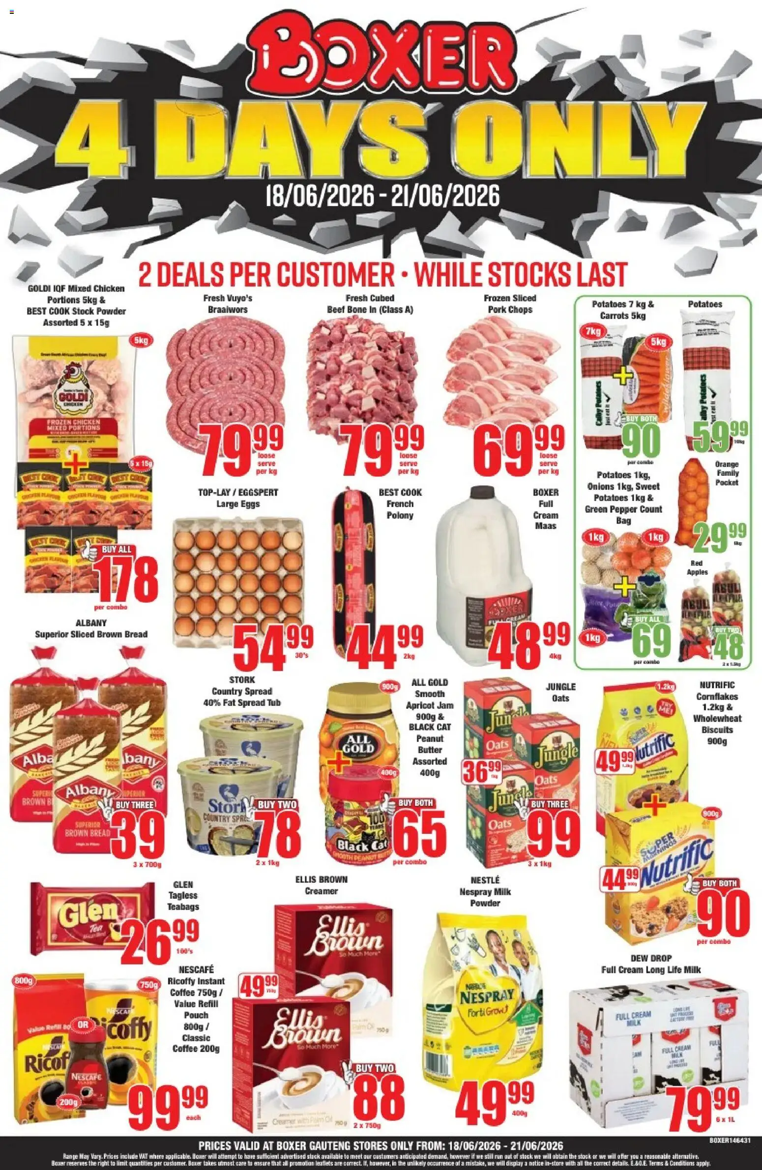 Preview of Boxer flyer valid from 18/06/2026