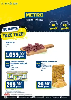 Metro Metro Katalog 02.09.2026 - Broşürünün önizlemesi