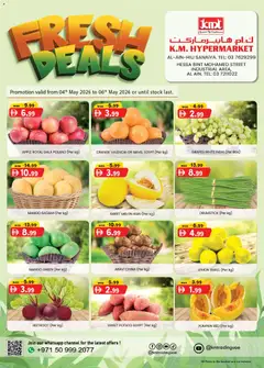 Preview of the catalogue KM Trading fresh deals of store KM Trading valid from 4 May, 2026