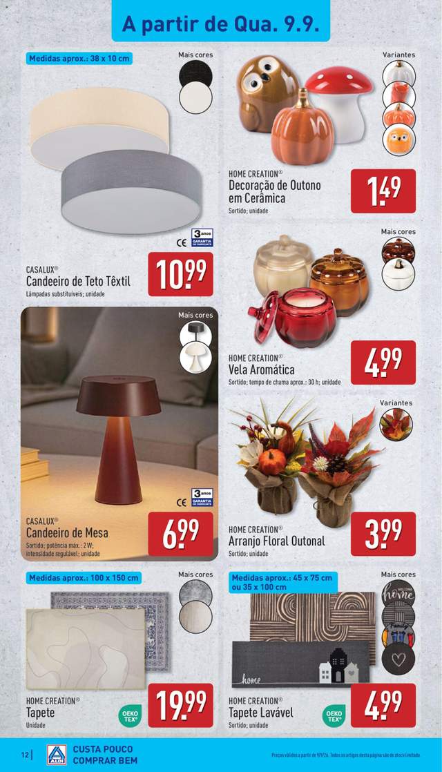 Novo folheto Aldi a partir de 07/09