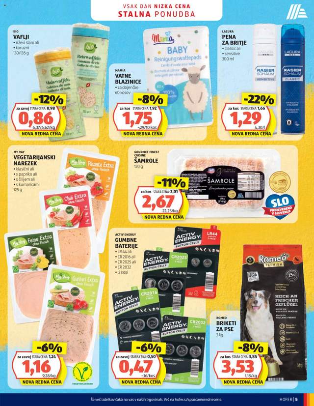 Novi Hofer katalog od 05.08.