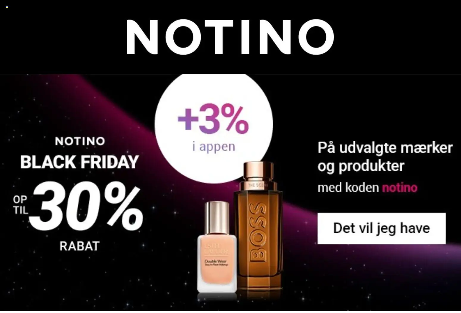 Eksempel på tilbudsavis Notino fra butik Tilbud gyldig fra 15/06/2026