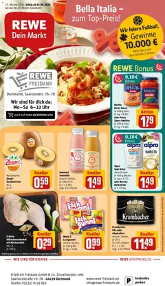 Vorschau von dem Prospekt des Geschäftes Rewe, gültig ab dem 01.06.2026