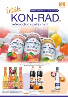 Náhľad KON - RAD letáku platného od 01.11.2026