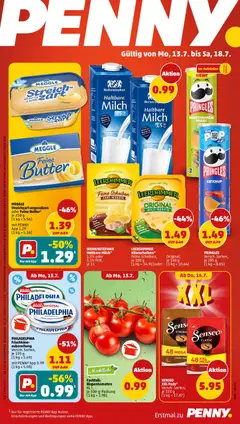 Vorschau von dem Prospekt des Geschäftes Penny, gültig ab dem 13.07.2026
