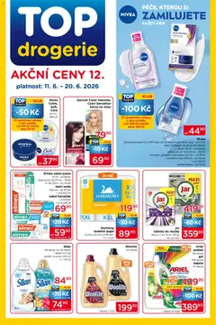 Náhled nabídky: Top drogerie Top drogerie leták platný od 11.06.2026