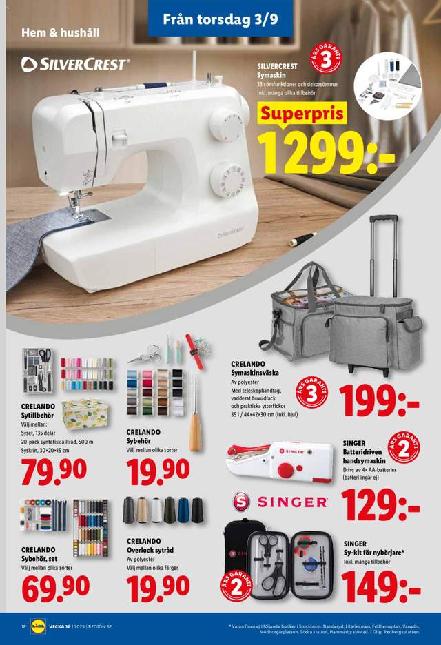 Nytt Lidl reklamblad från 31/08