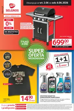 Pogląd gazetki "Selgros cash&carry gazetka - Oferta weekendowa" ze sklepu Selgros cash&carry ważnej od 02.06.2026