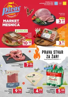 Pregled letka Pivac Katalog trgovine Pivac vrijedi od 03.08.2026