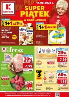 Pogląd gazetki "Kaufland gazetka - Super Piątek" ze sklepu Kaufland ważnej od 14.08.2026