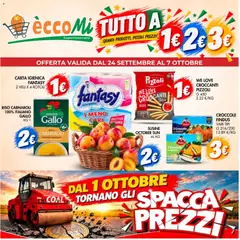 Anteprima dell'opuscolo Coal volantino èccoMi Teramo dal negozio Coal valido da 24/09/2026