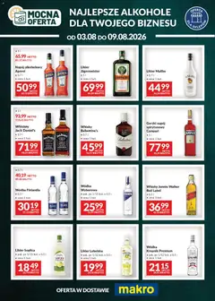 Pogląd gazetki "Makro gazetka - Mocna oferta" ze sklepu Makro ważnej od 03.08.2026