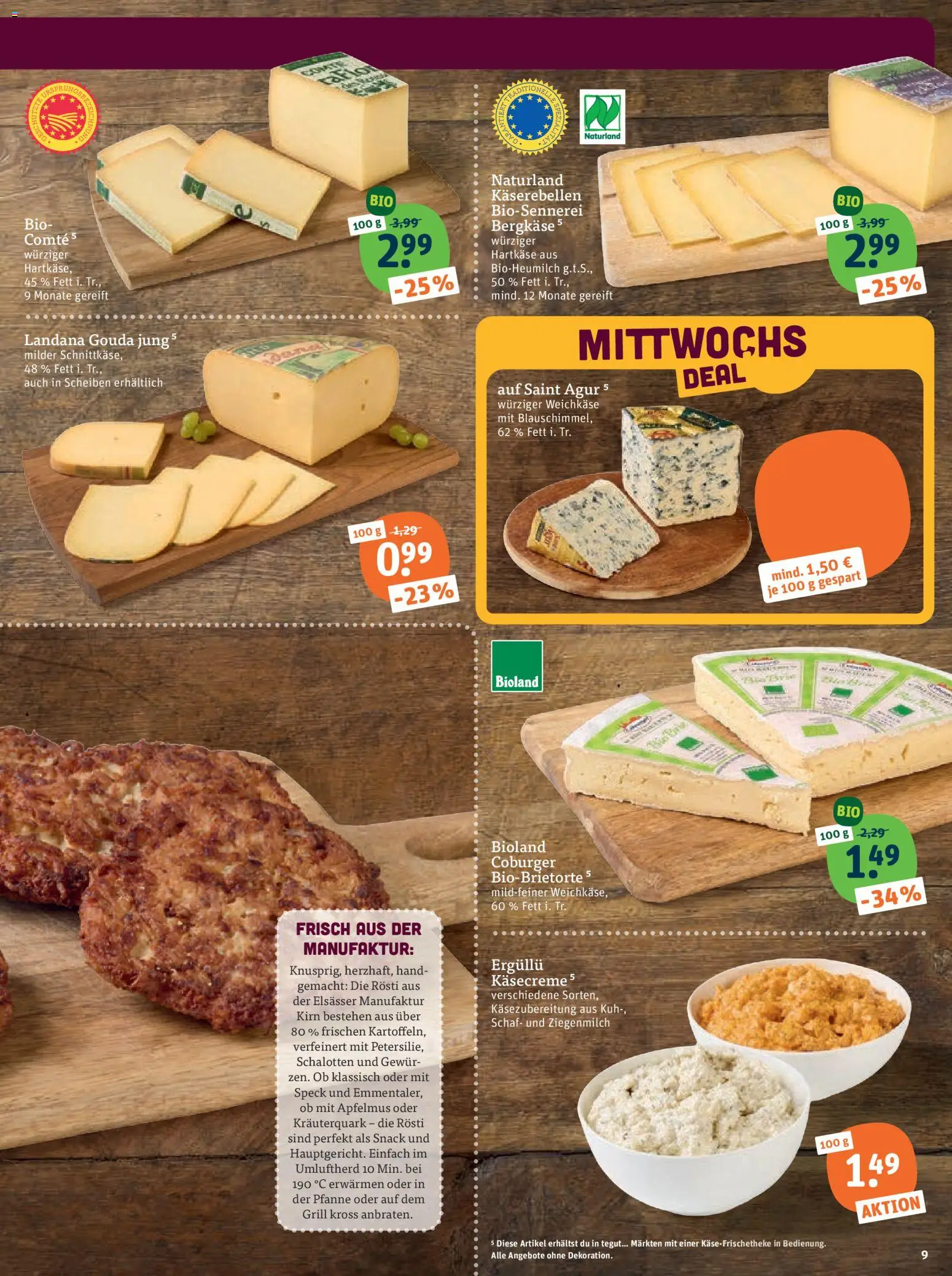 Vorschau von dem Prospekt des Geschäftes Tegut, gültig ab dem 07.09.2026 - Grill, Apfelmus, Gouda