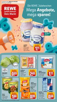 Vorschau von dem Prospekt des Geschäftes Rewe, gültig ab dem 21.09.2026