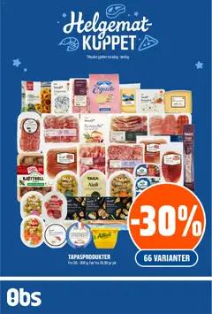 Forhåndsvis Coop Obs Helgemat Kuppet fra butikk Coop Obs gyldig fra 21/05/2026