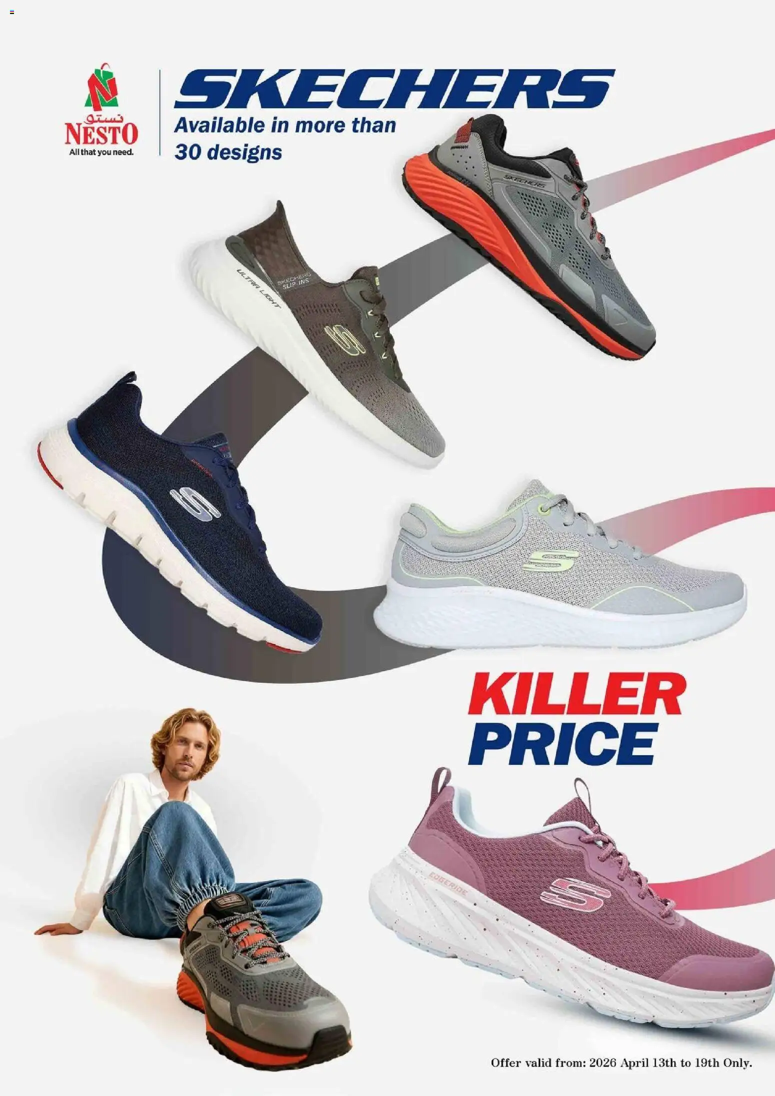Preview of the catalogue Nesto catalogue - shoes killer price of store Nesto valid from 13 Apr, 2026 - Light