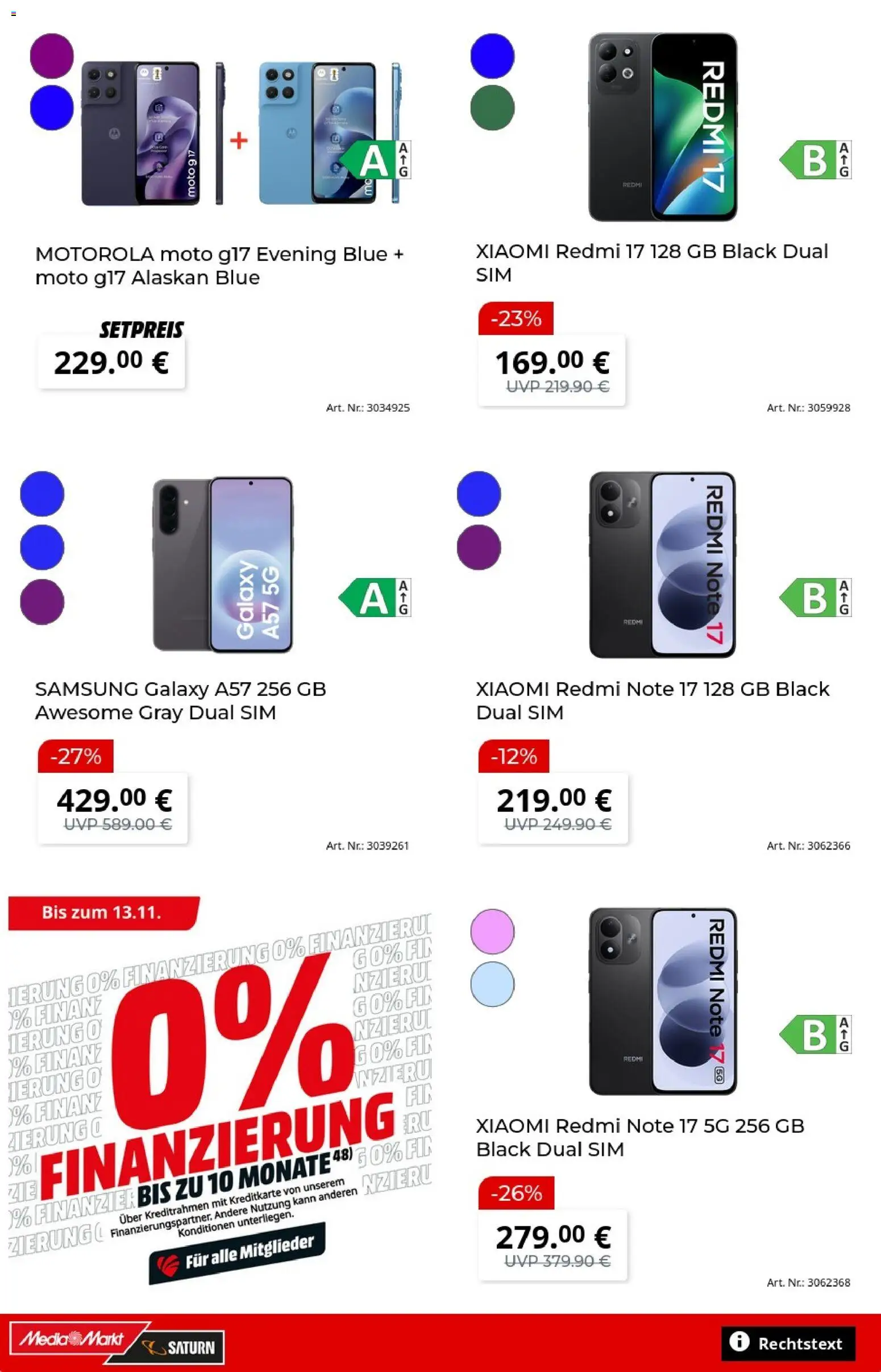 Vorschau von dem Prospekt des Geschäftes Media Markt, gültig ab dem 27.10.2026 - Samsung, Xiaomi