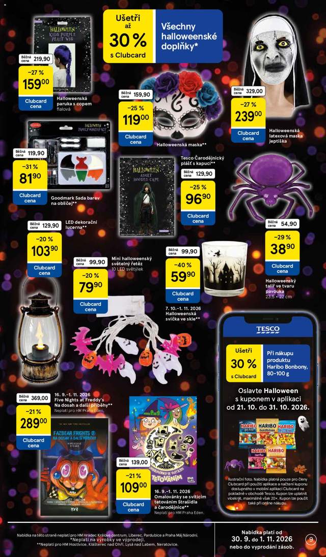 Nový Tesco leták od 21.10.