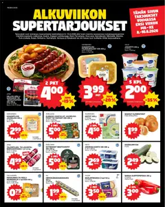 Kaupan Tokmanni Tokmanni ruokatarjoukset esikatselu, voimassa 08/06/2026