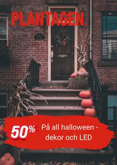 Förhandsgranska reklamblad Plantagen erbjudanden Halloween från butik Plantagen gäller från 16/10/2026