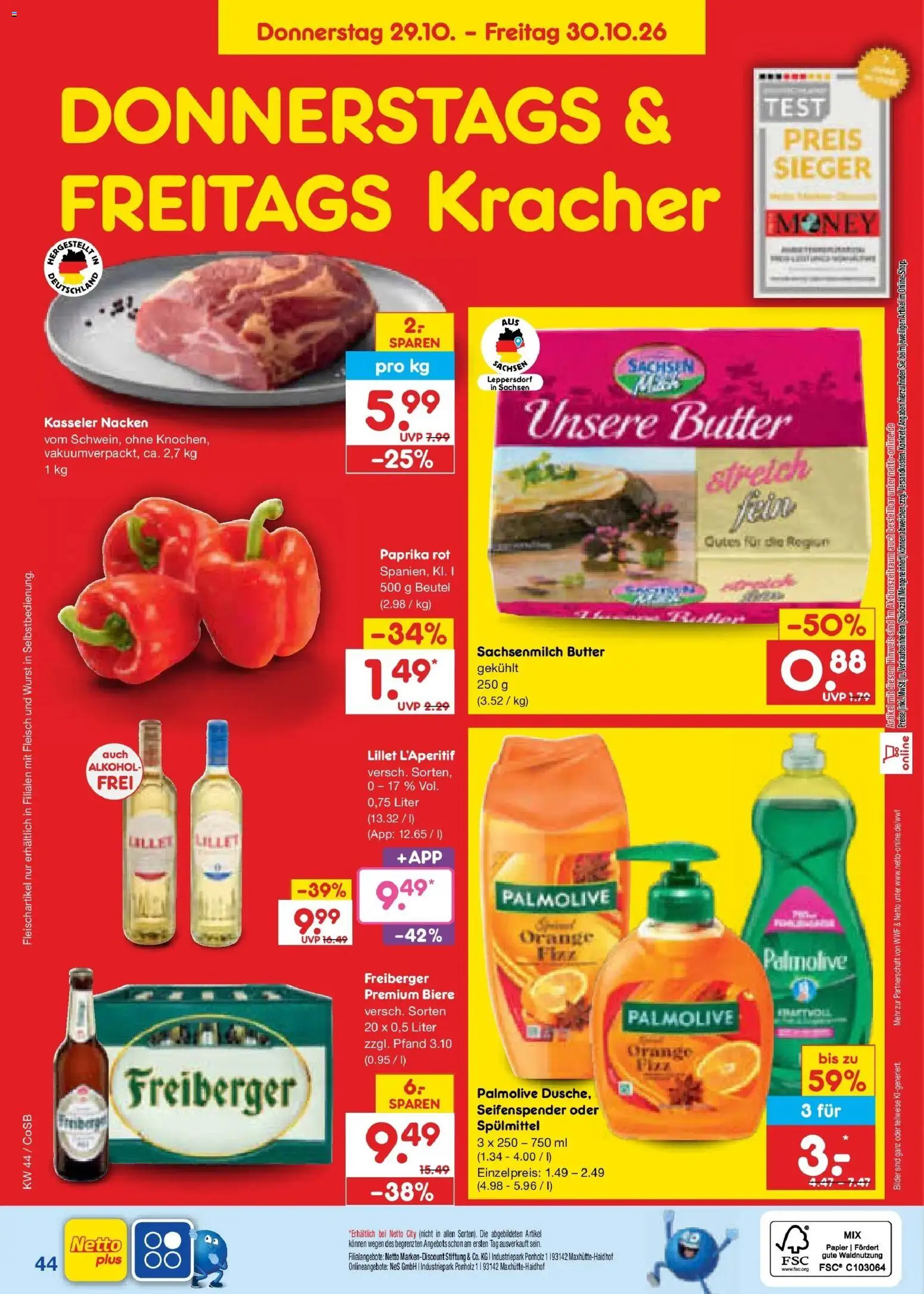 Vorschau von dem Prospekt des Geschäftes Netto Marken-Discount, gültig ab dem 26.10.2026