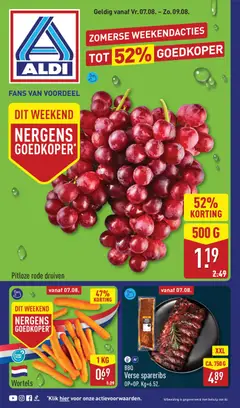 Voorbeeld van Aldi folder - Weekendfolder van winkel Aldi geldig vanaf 07-08-2026