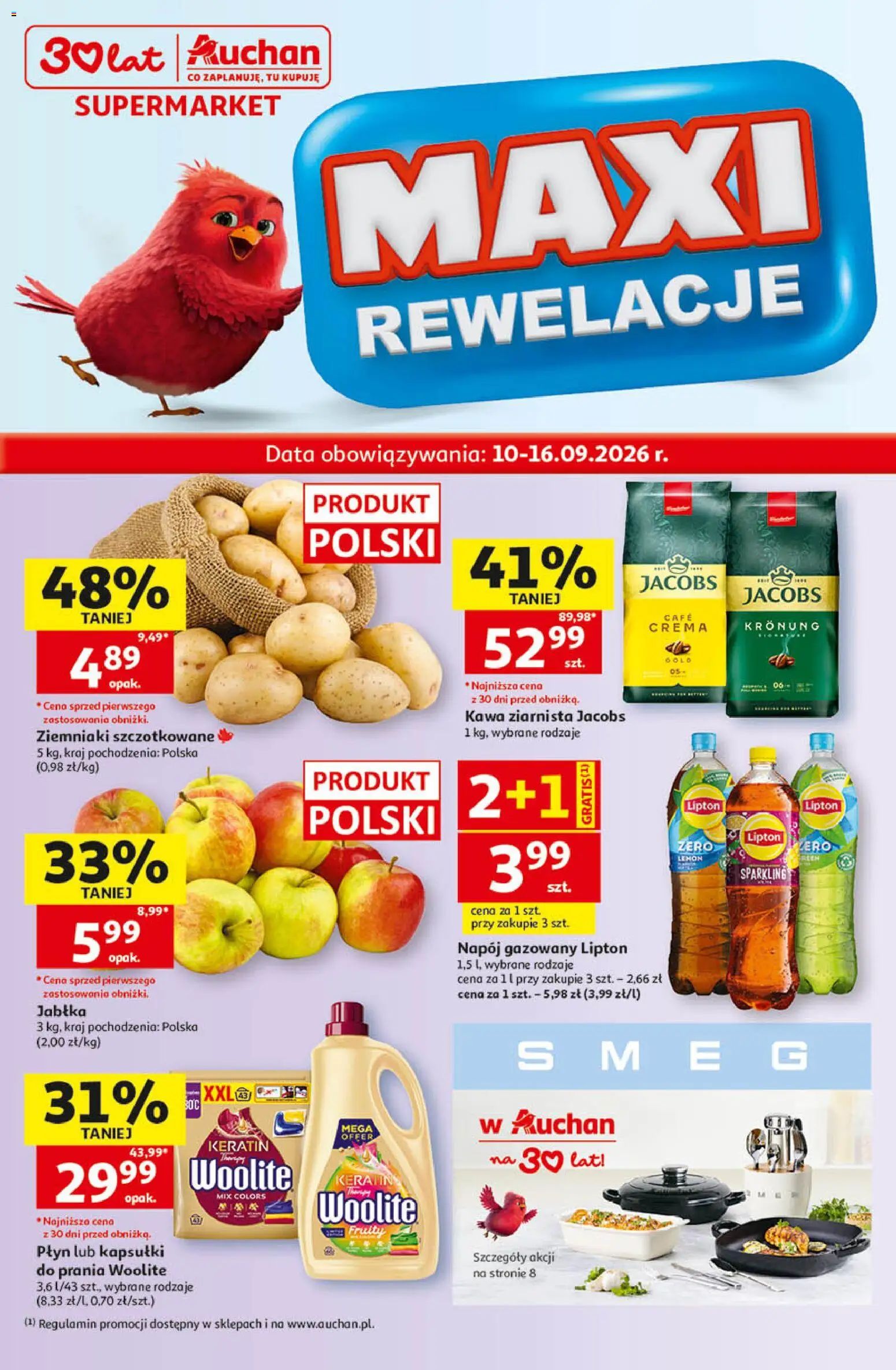 Pogląd gazetki "Auchan gazetka" ze sklepu Auchan ważnej od 10.09.2026