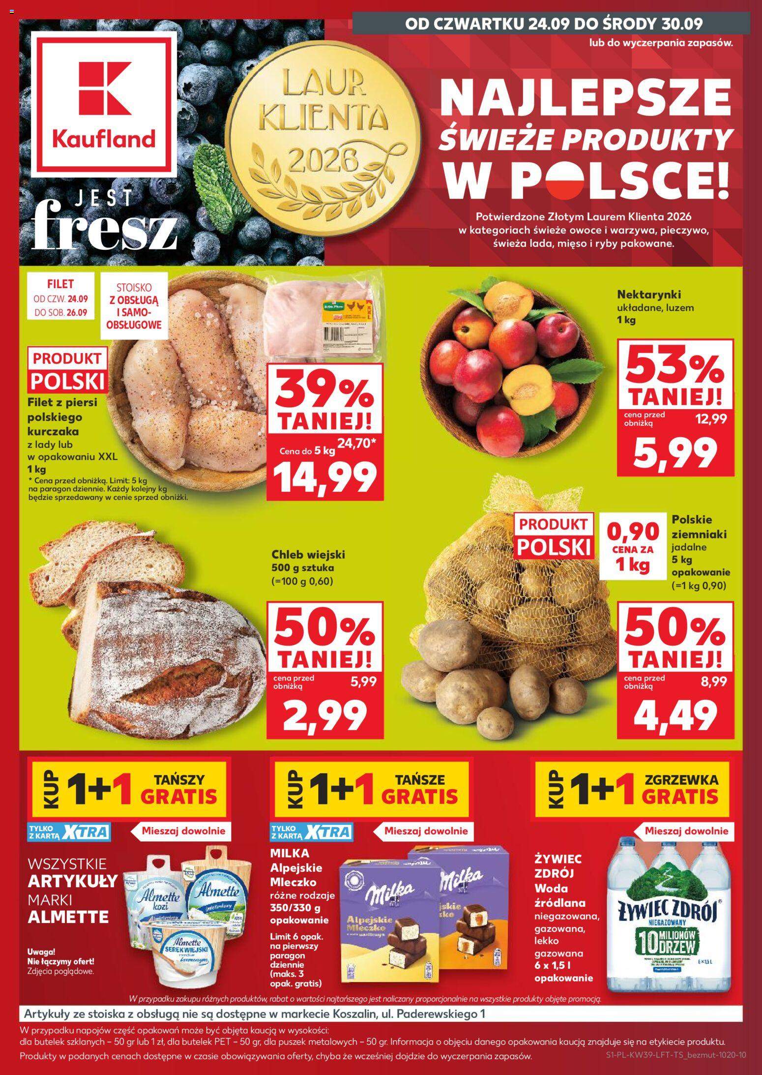 Nowa gazetka Kaufland 24.09.