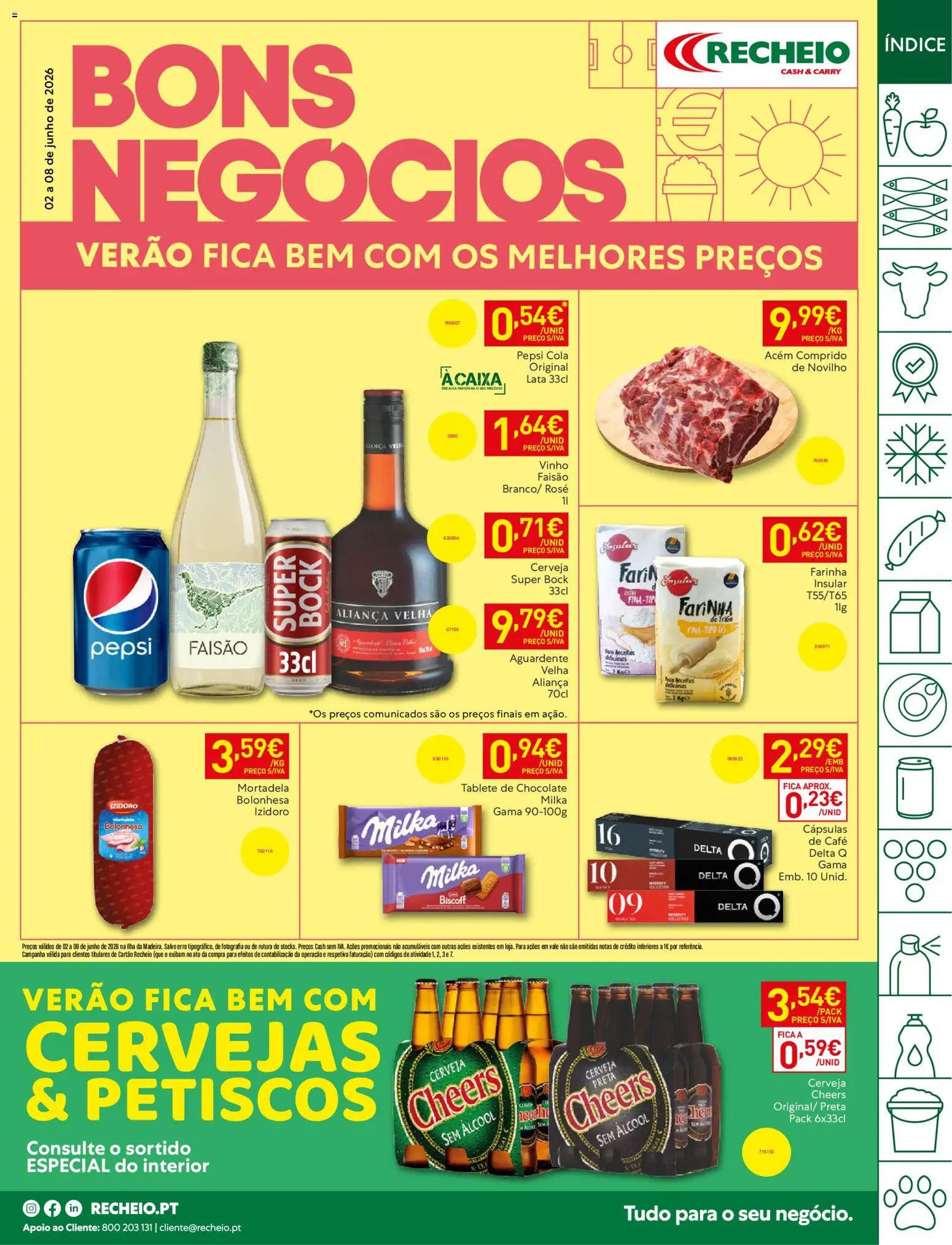 Pré-visualização do folheto da loja Recheio válida a partir de 02/06/2026