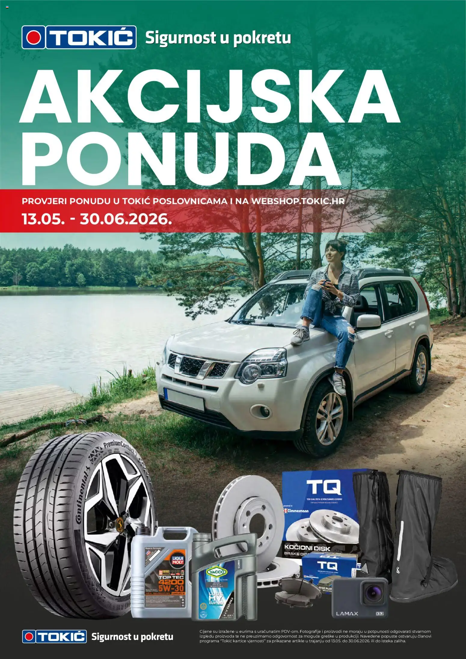 Pregled letka Tokic Akcijska Ponuda trgovine Tokić vrijedi od 13.05.2026