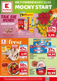 Náhled nabídky: Kaufland Polsko Kaufland Polsko leták - Mocny start platný od 25.05.2026