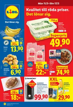 Förhandsgranska reklamblad Lidl erbjudanden från butik Lidl gäller från 11/05/2026