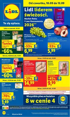 Pogląd gazetki "Lidl gazetka" ze sklepu Lidl ważnej od 10.09.2026
