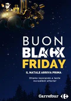 Anteprima dell'opuscolo Carrefour Avviso del Black Friday dal negozio Carrefour valido da 30/10/2026