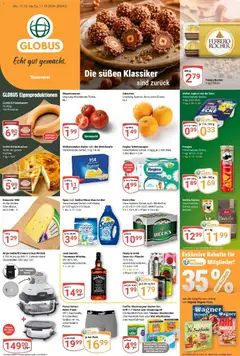 Vorschau von dem Prospekt des Geschäftes Globus, gültig ab dem 12.10.2026