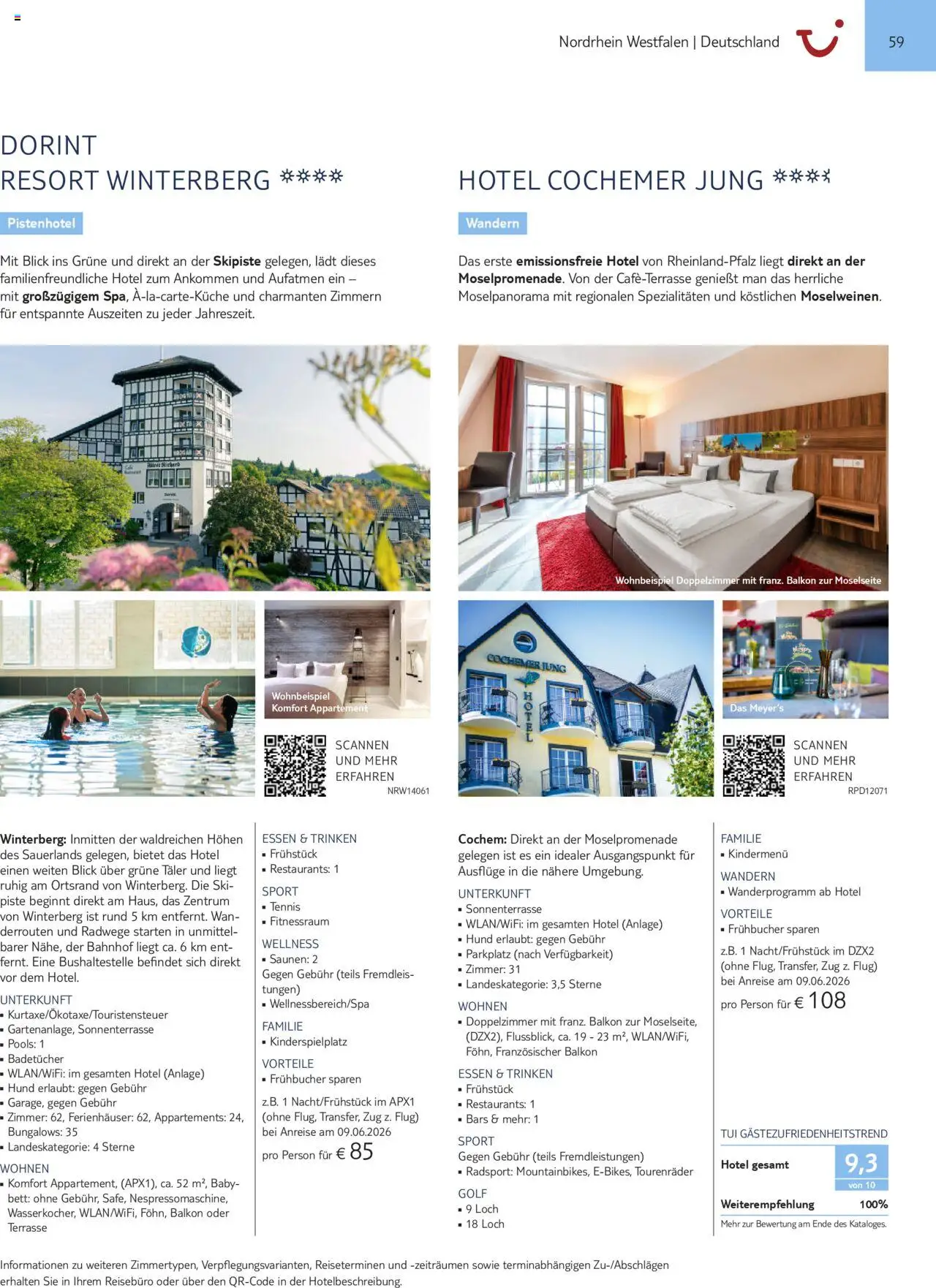 Vorschau von dem Prospekt des Geschäftes TUI, gültig ab dem 01.11.2025 - Bett, Ski, Spezialitäten