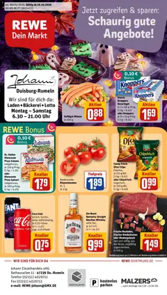 Vorschau von dem Prospekt des Geschäftes Rewe, gültig ab dem 26.10.2026