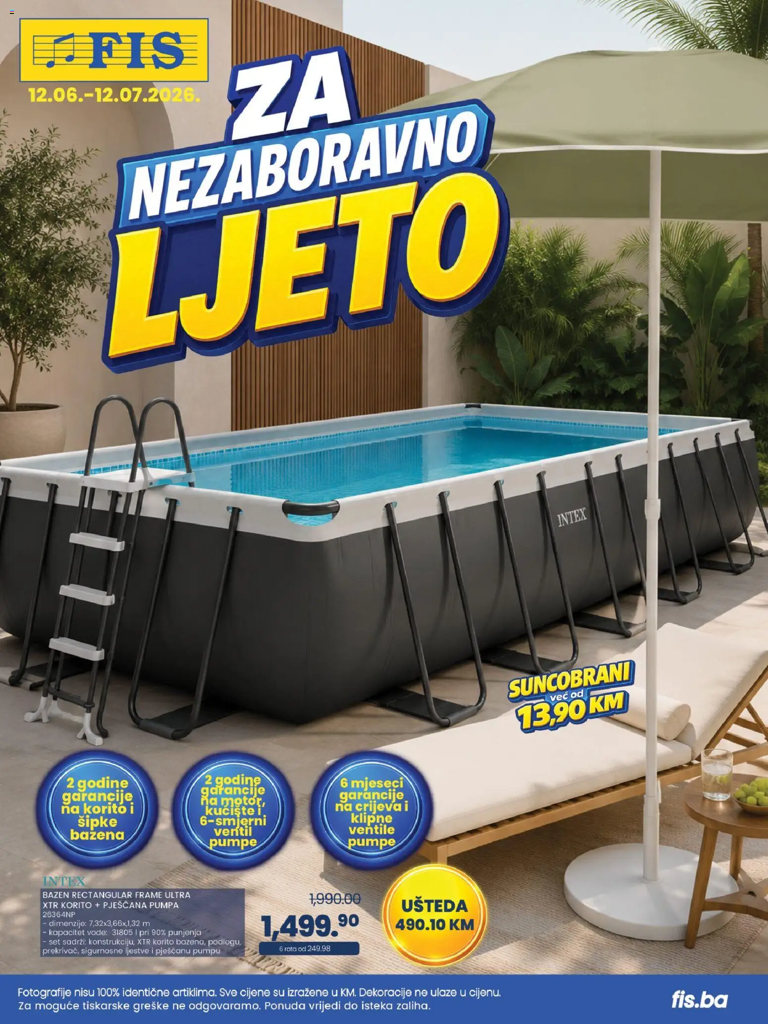 Pregled letka FIS katalog trgovine FIS vrijedi od 12.06.2026