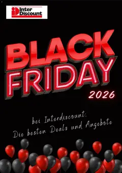 Vorschau des Merkblatts Interdiscount Black Friday Vorankündigung vom Shop Interdiscount gültig von 23.10.2026 bis 