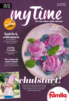 Vorschau von dem Prospekt des Geschäftes Famila Nordwest, gültig ab dem 01.08.2026