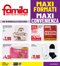 Anteprima dell'opuscolo Famila volantino dal negozio Famila valido da 18/06/2026