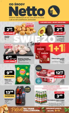 Pogląd gazetki "Netto gazetka od środy spożywcza" ze sklepu Netto ważnej od 03.06.2026