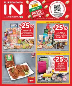 Vorschau der Angebote: Interspar Burgenland gültig ab 23.07.2026