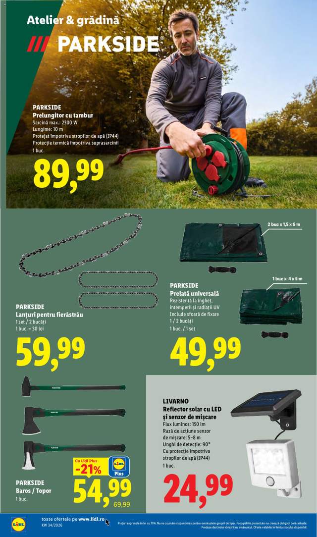 Noul catalog Lidl de la 17.08.