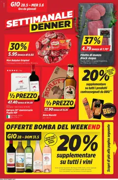 Vorschau des Merkblatts Denner aktionen IT vom Shop Denner gültig von 28.05.2026 bis 03.06.2026
