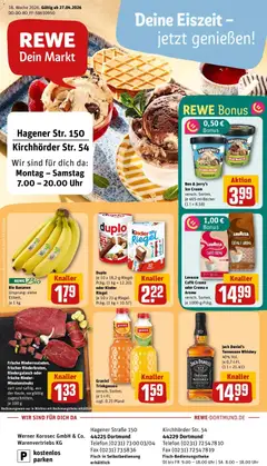 Vorschau von dem Prospekt des Geschäftes Rewe, gültig ab dem 27.04.2026